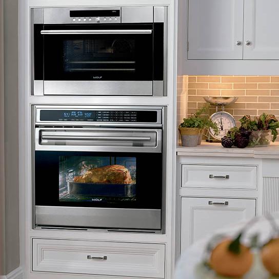 steam convection oven built in