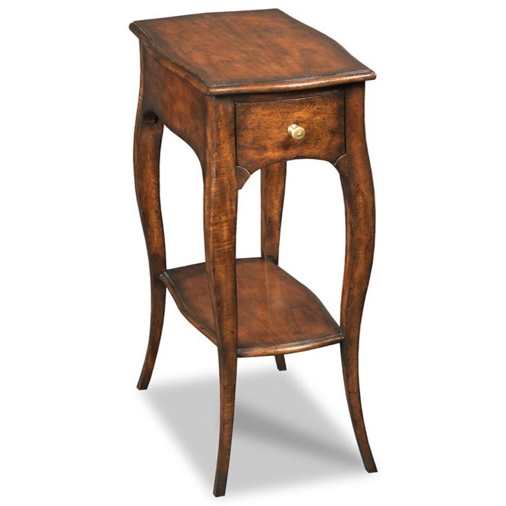 Woodbridge Home Accents 1086 10 Rhone Drink Table With Cabriole Legs Baer S Furniture End Tables