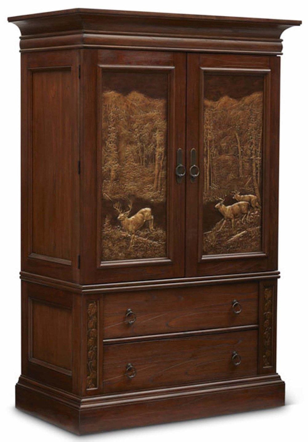 Woodbrook Designs Aspen Di 167403top Base Db Armoire Furniture