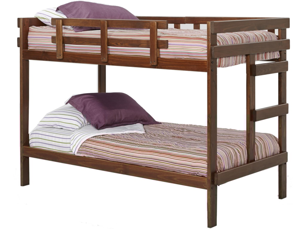 woodcrest heartland traditional style wooden bunk bed with built woodcrest heartland traditional style wooden bunk bed with built