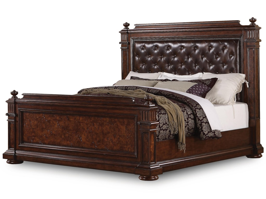 Flexsteel Wynwood Collection Aberdeen Queen Mansion Bed With Home Bedroom Furniture Upholstered Bed Flexsteel Wynwood Collection Aberdeen Queen Mansion Aberdeenqueen