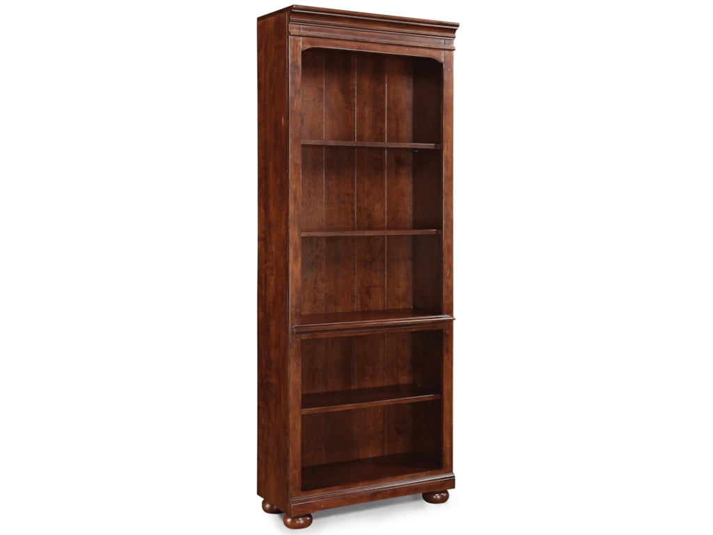 Wynwood A Flexsteel Company American Heritage Open Bookcase With 4 Wynwood A Flexsteel Company American Heritage Open Bookcase With 4 Shelves