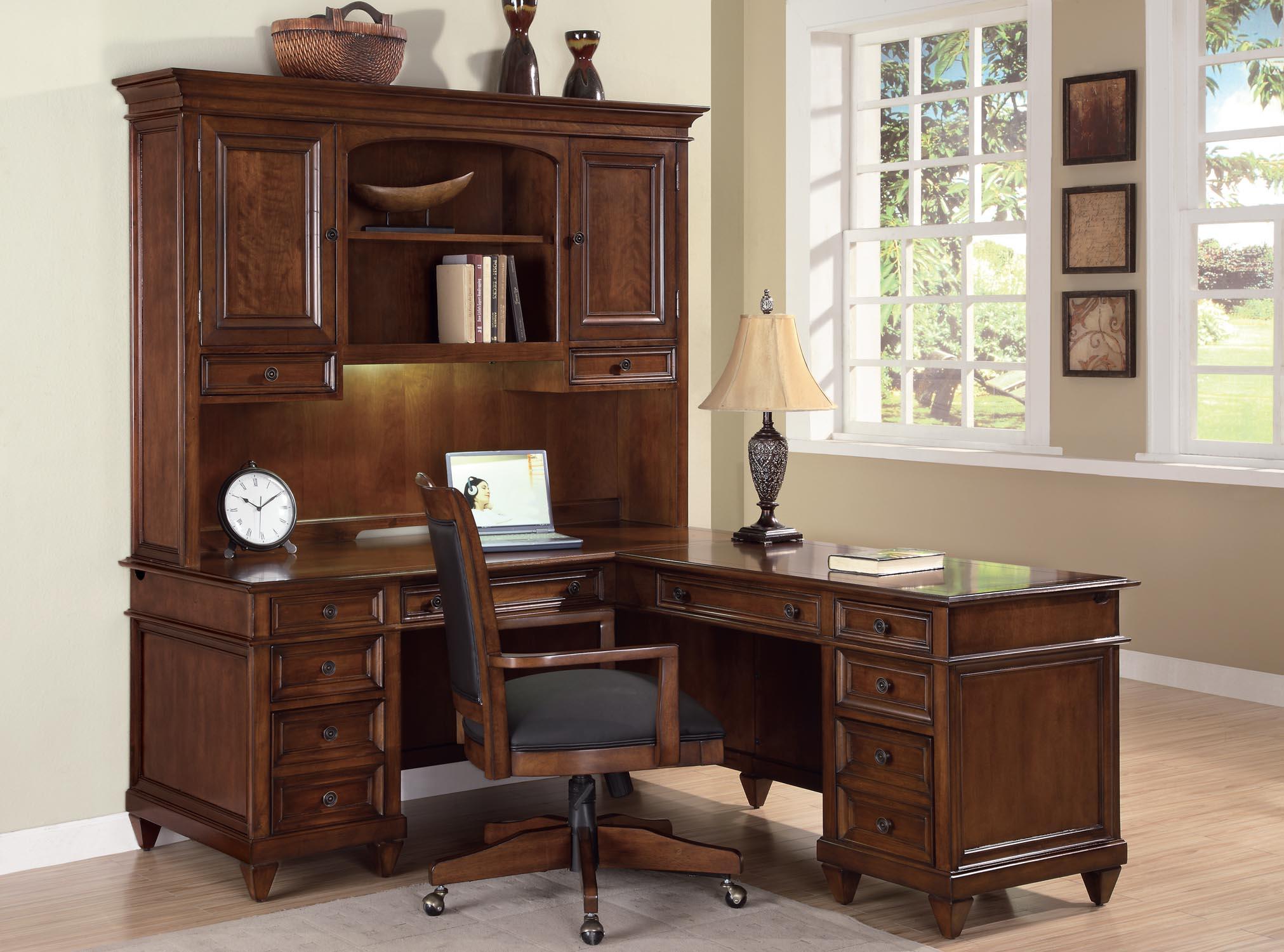 Flexsteel Wynwood Collection Westhaven Office Right Return L