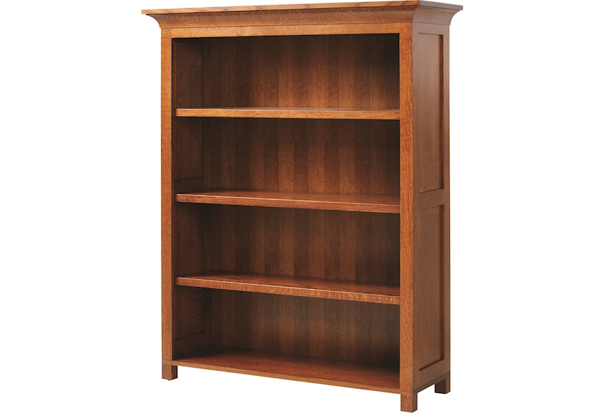 Y T Woodcraft Coventry Mission 72 Bookcase With Three