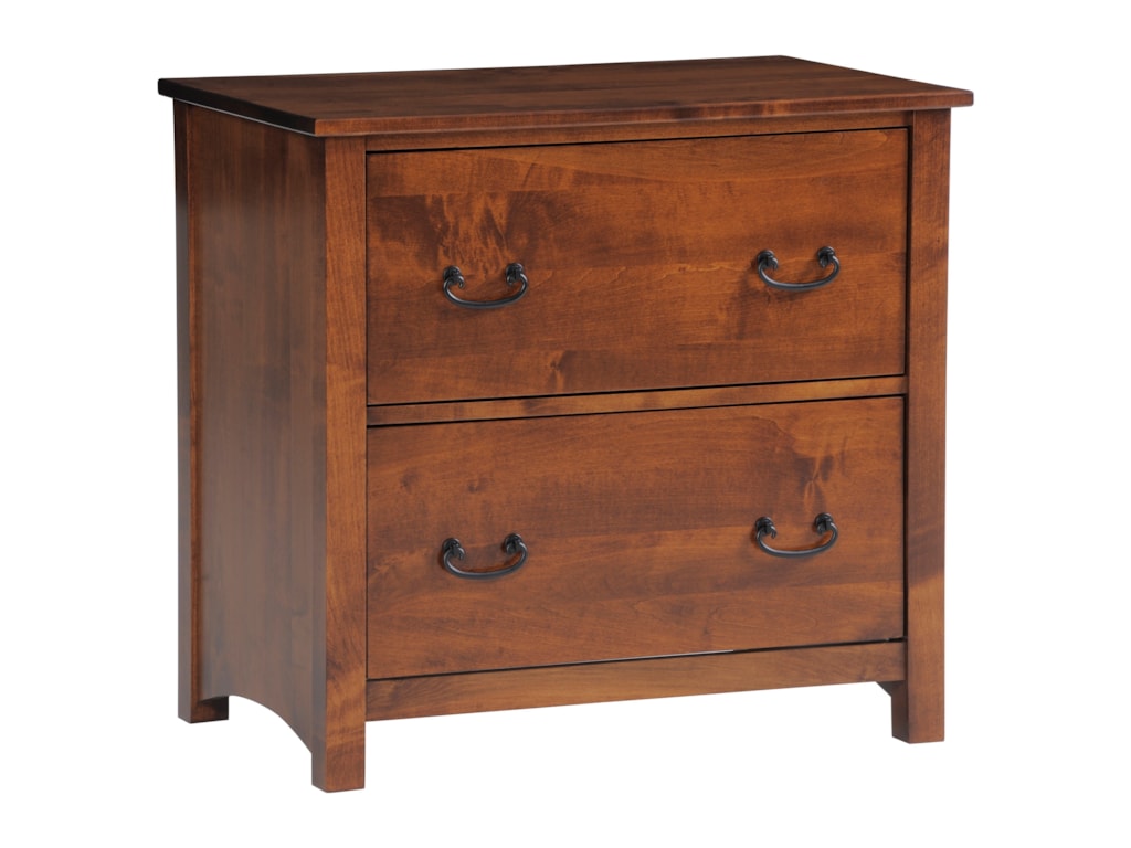 Y T Woodcraft Rivertown Home Office Lateral File Cabinet With Two Y T Woodcraft Rivertown Home Office2 Drawer Lateral File Cabinet