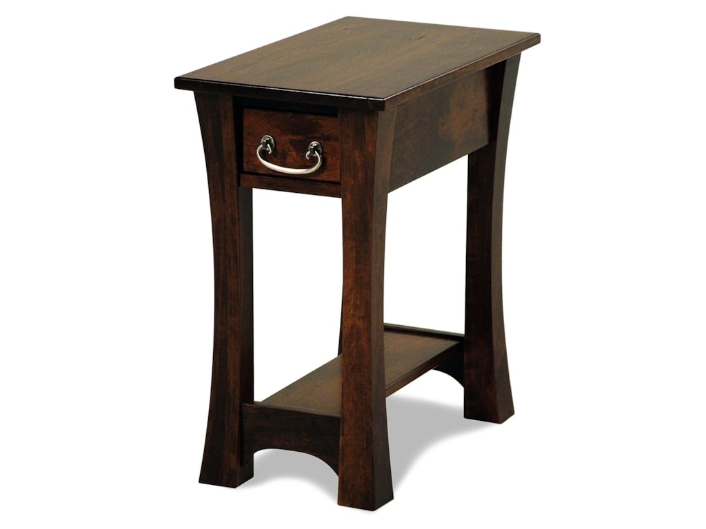 Woodbury Amish Built Cherry Chairside Table Rotmans End Woodbury Amish Built Cherry Chairside Table