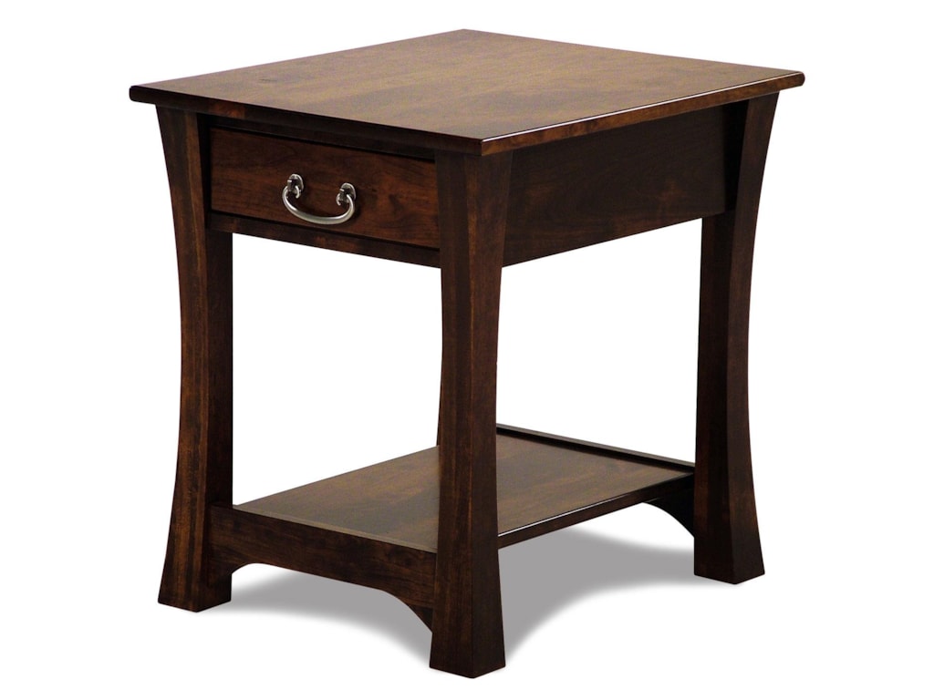 Woodbury Amish Built Cherry End Table Rotmans Sofa Woodbury Amish Built Cherry End Table