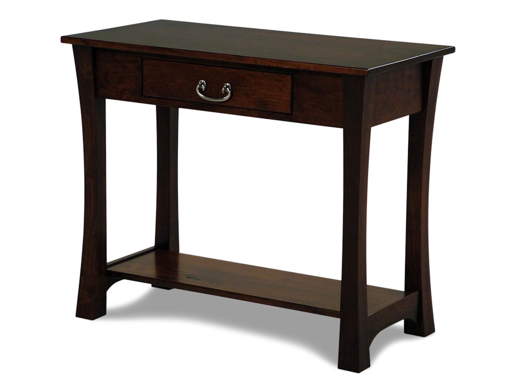 Woodbury Amish Built Cherry Sofa Table Rotmans Woodbury Amish Built Cherry Sofa Table