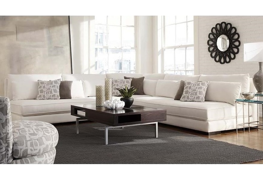 Younger Chill Customizable 3 Pc Sectional Saugerties Furniture Chill Customizable 3 Pc Sectional