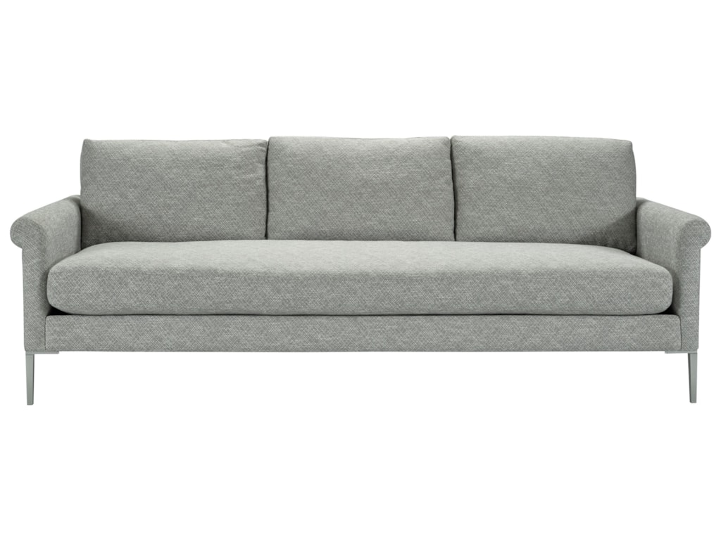 Younger 1 Monday Roll Arm Customizable Sofa With Thin Rail