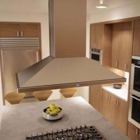 Zephyr 36 Napoli Island Range Hood Boulevard Home Furnishings Zephyr Essentials Collection Europa Island 36