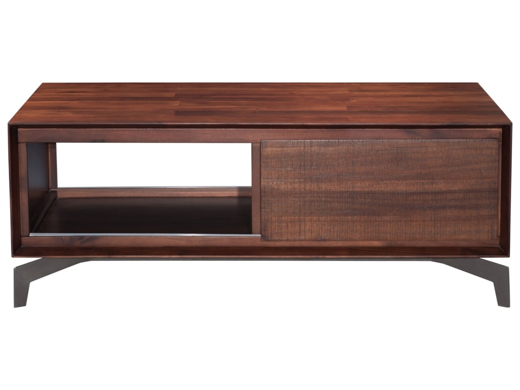 zuo perth open shelf storage coffee table royal furniture