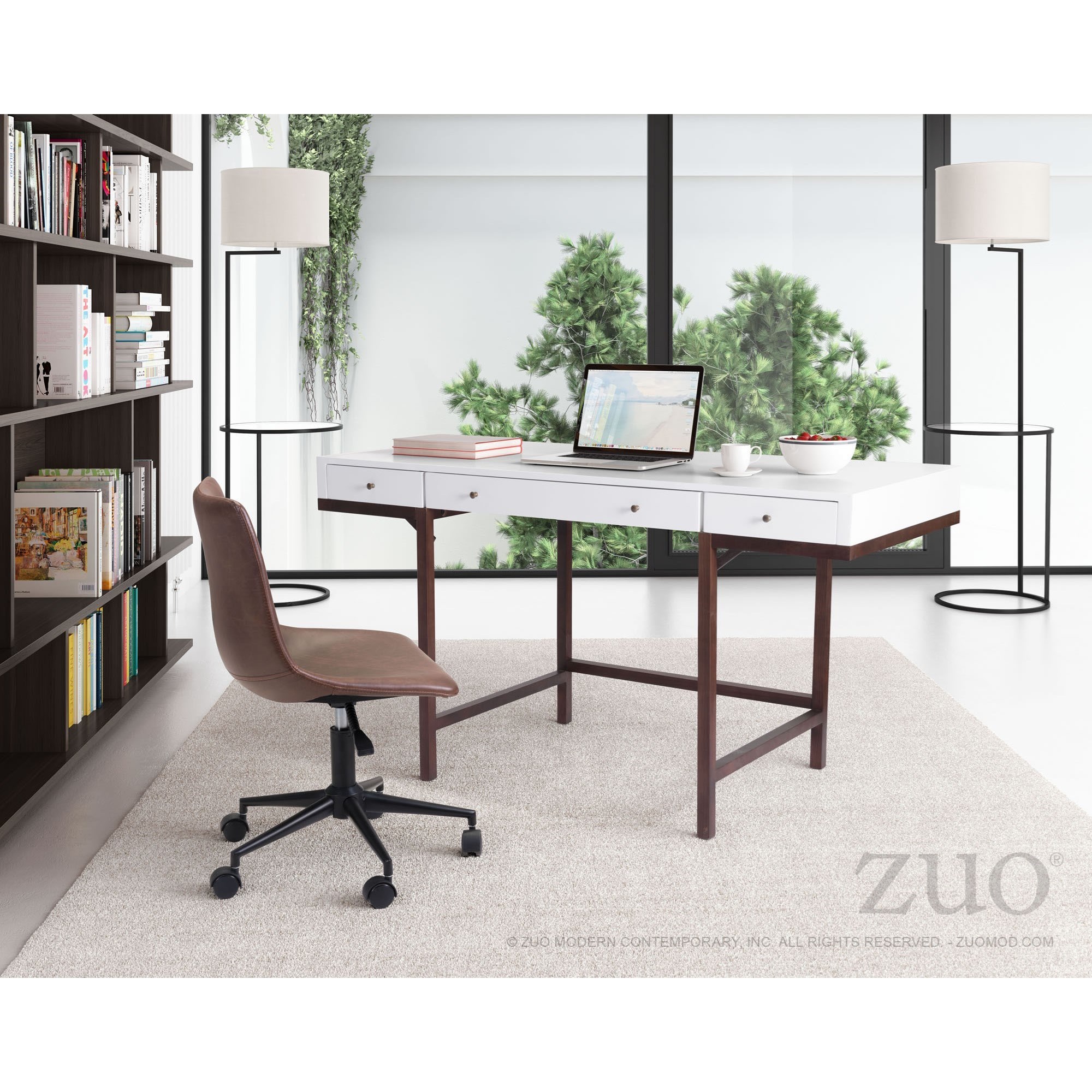 Zuo Printer 100631 Desk Nassau Furniture And Mattress Table