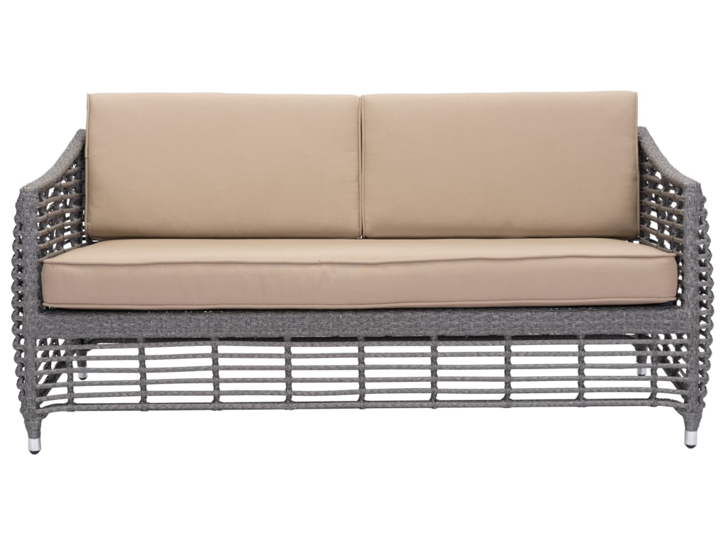 Trek Beach Outdoor Sofa By Zuo At Royal Furniture