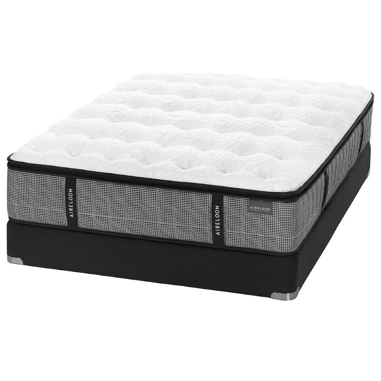 Aireloom Bedding PP Crystal Cove Luxetop Plush King Luxetop™ Plush Micro Coil Mattress Set