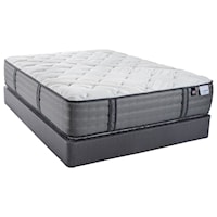 Twin 2 Sided Luxury Plush Pocketed Coil Mattress and 9" Heavy Wood Foundation