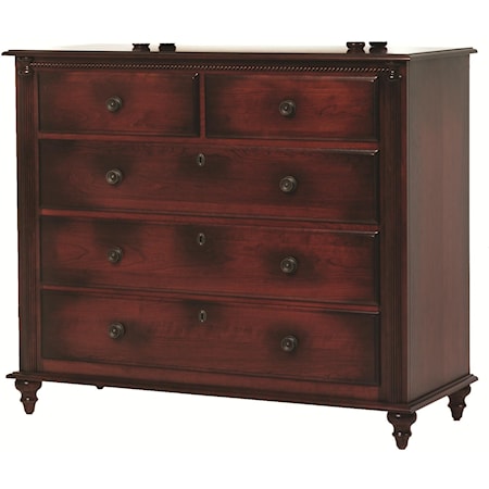 Dressing Chest with 5 Drawers