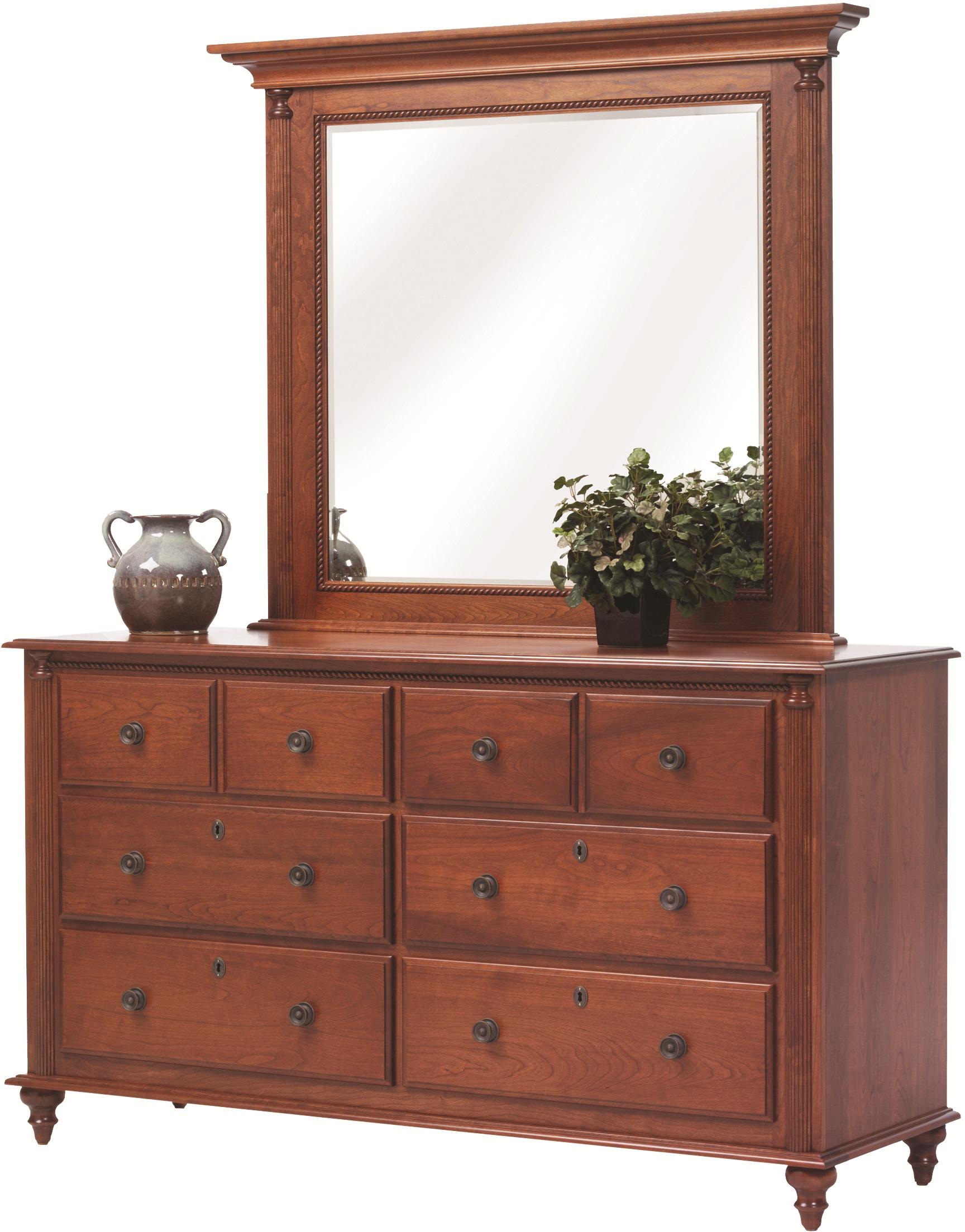 Dresser and Mirror