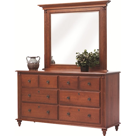 Dresser and Mirror