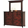 Millcraft Fur Elise High Dresser and Mirror