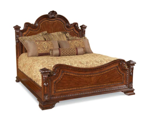 Queen-Size Old World Estate Bed
