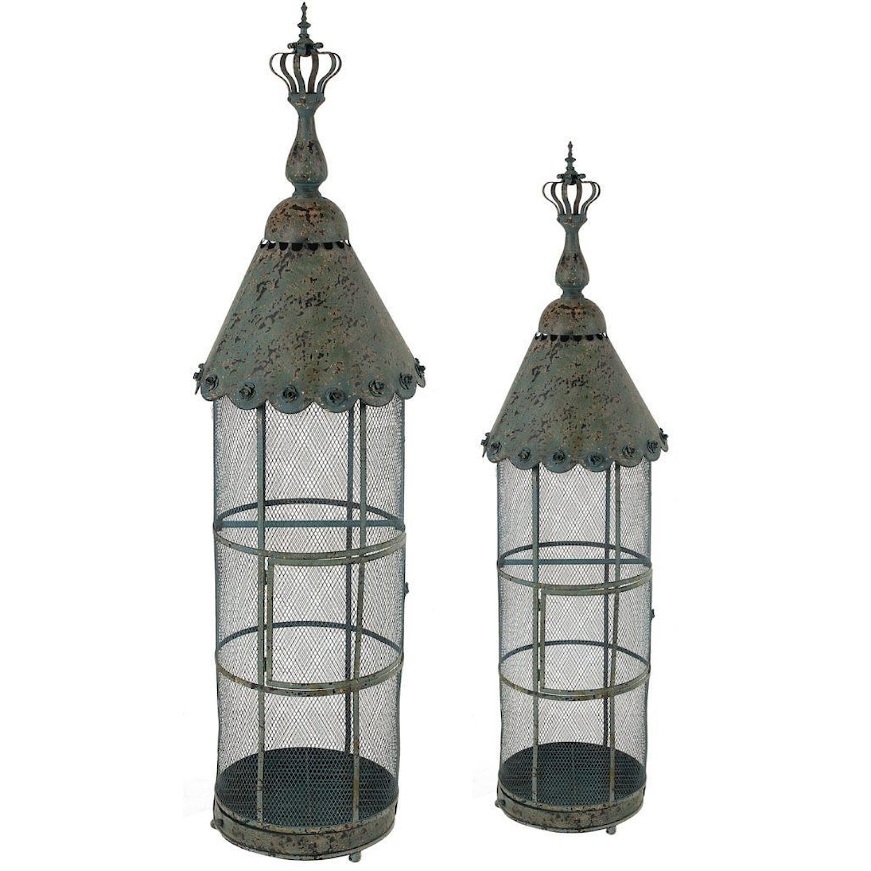 A & B Home Accessories Bird Cages Set of 2