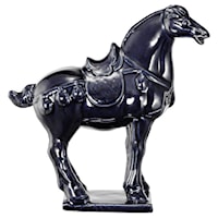 Ceramic Equine Horse Statue