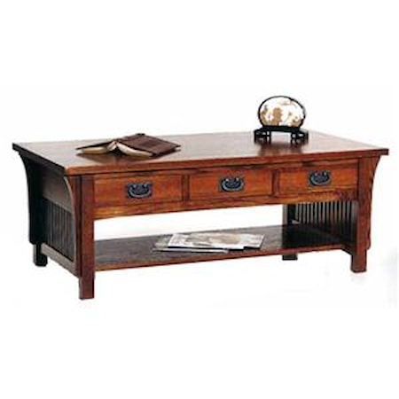 Cocktail Table with 3 Drawers