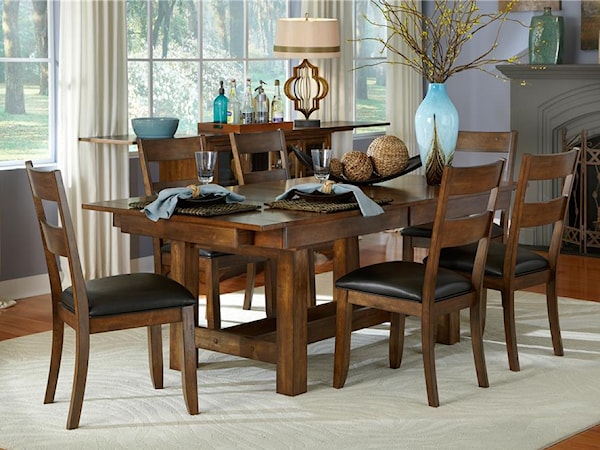 5Pc Table and Chair Set