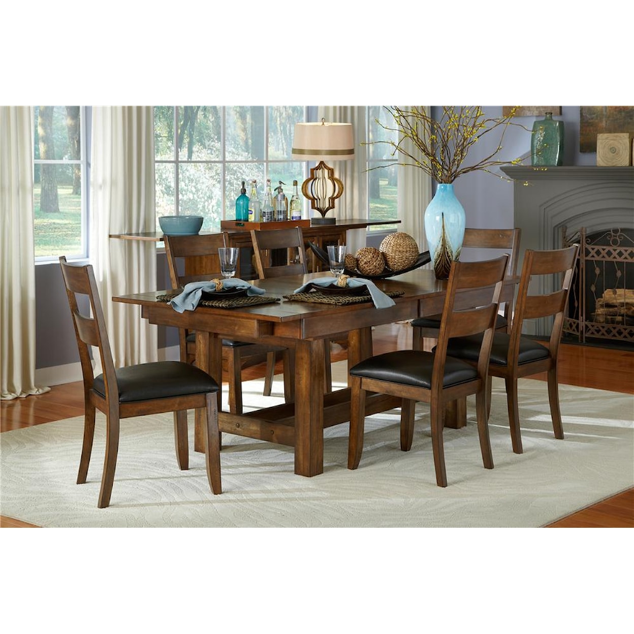 AAmerica Mariposa 5Pc Table and Chair Set