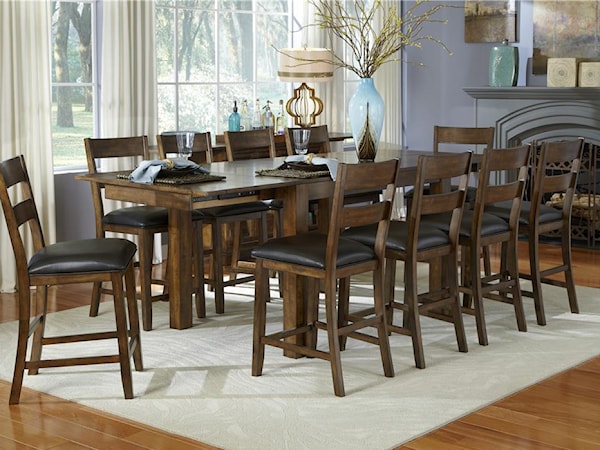 9 Piece Counter Height Dining Room