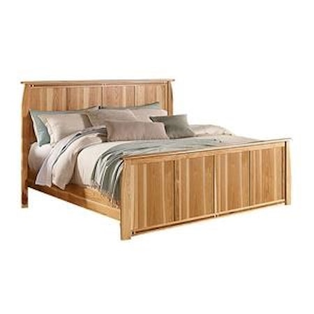 King Panel Bed