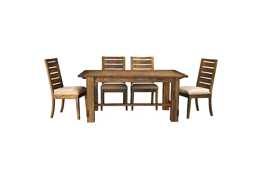 Anacortes 5 Piece Dining Set by AAmerica at Rune's Furniture