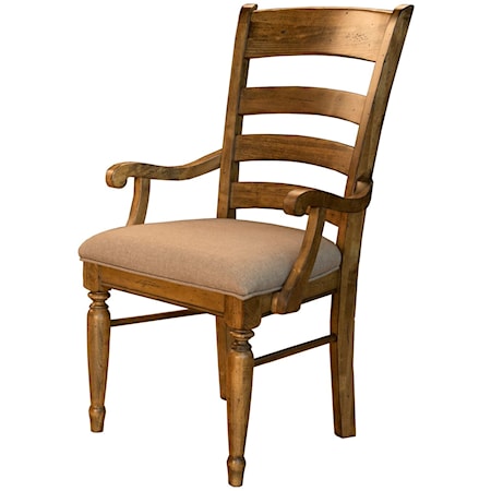 Ladderback Arm Chair