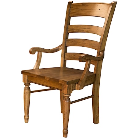 Ladderback Arm Chair