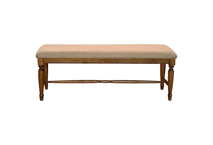 Bennett Upholstered Bench by AAmerica at Esprit Decor Home Furnishings