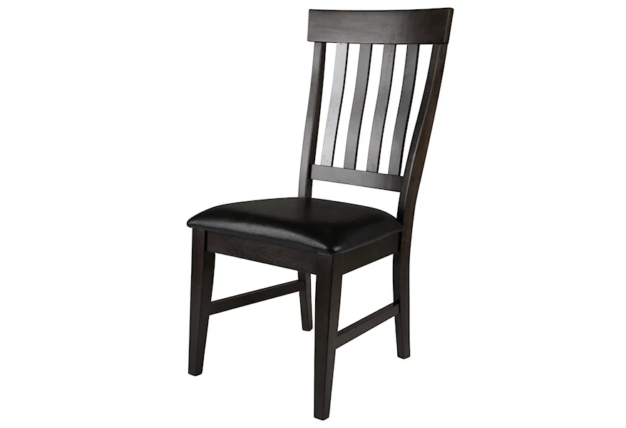 Elston SLAT BACK DINING CHAIR by A-A at Walker's Furniture