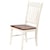 A-A British Isles Two-Tone Slatback Dining Side Chair