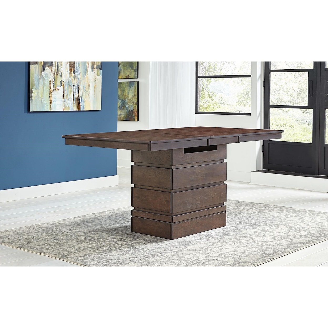 AAmerica Chesney Convertible Height Storage Table