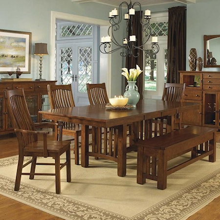 5 PC SET - TABLE AND 4 CHAIRS