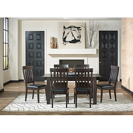 7 Piece Table and Chairs Set