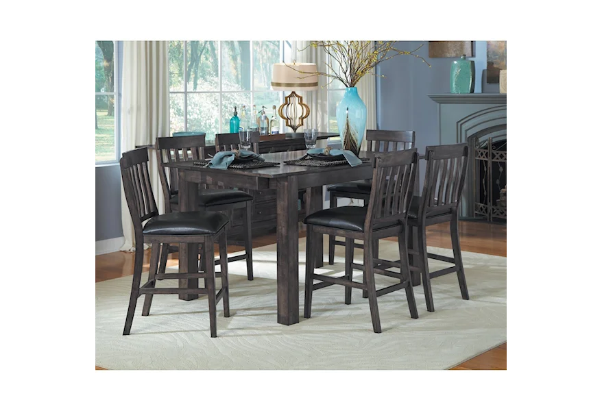 Mariposa 7 Piece Table and Chairs Set  by AAmerica at Esprit Decor Home Furnishings