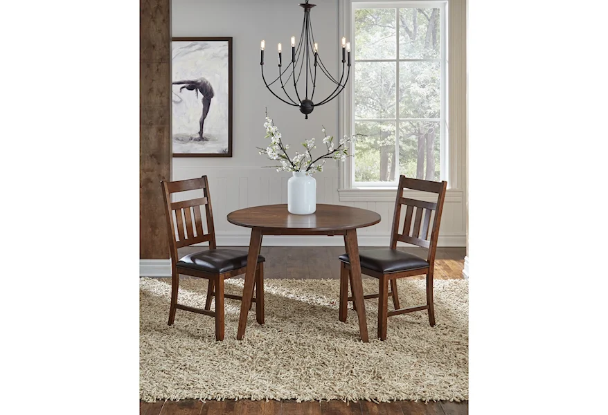 Mason 3 Piece Dining Set by AAmerica at Esprit Decor Home Furnishings