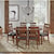 AAmerica Mason 7 Piece Oval Table and Chair Dining Set