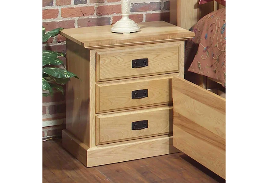 Amish Highlands Nightstand by AAmerica at Van Hill Furniture
