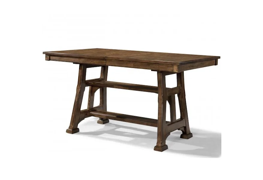 Ozark Gathering Height Trestle Table by AAmerica at Esprit Decor Home Furnishings