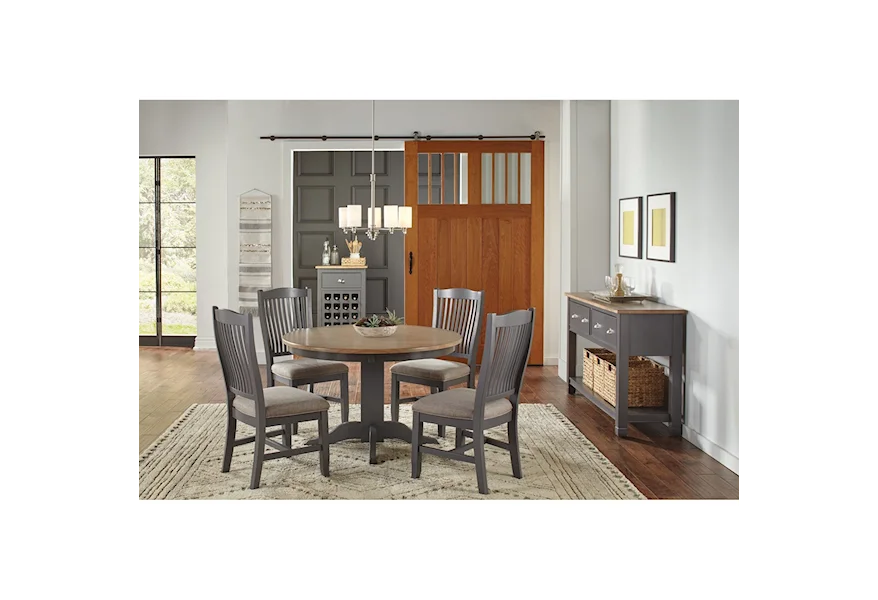 Port Townsend Dining Room Group by AAmerica at Wayside Furniture & Mattress
