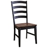 AAmerica   Ladder Back Side Chair