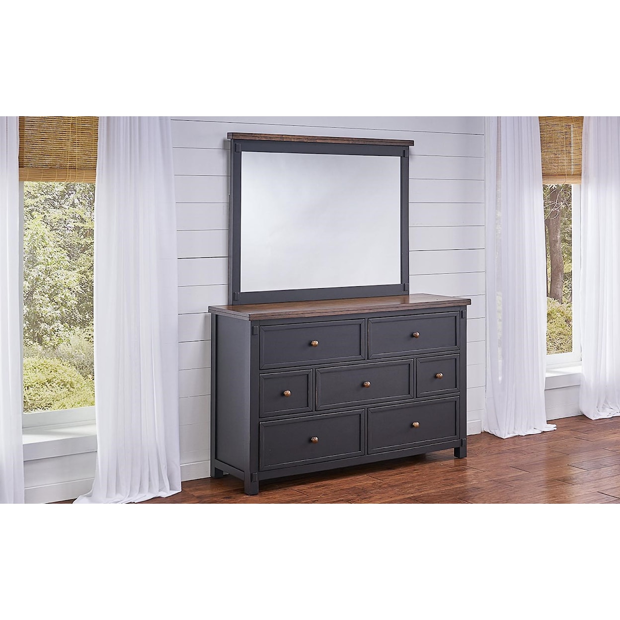 AAmerica Stormy Ridge Dresser & Mirror