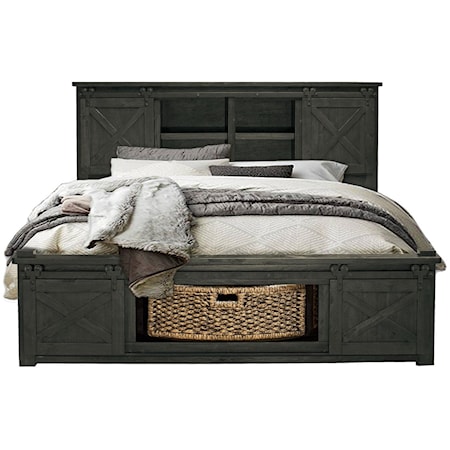 King Bed with Rotating Storage